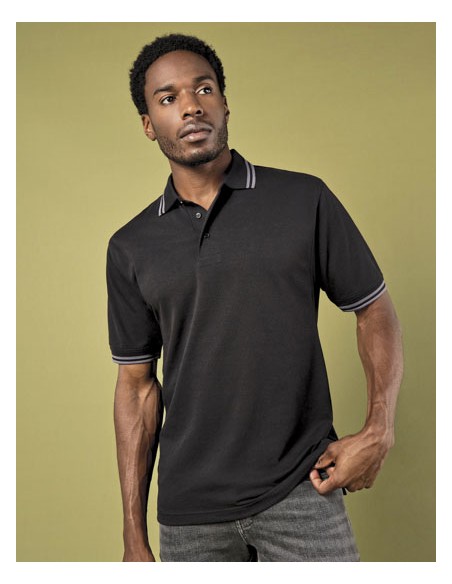 KUS-KK409-Classic Fit Superwash® 60º Tipped Collar Polo 2